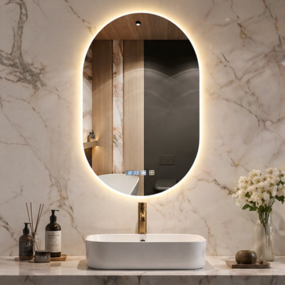 Miroirs lumineux salle de bain