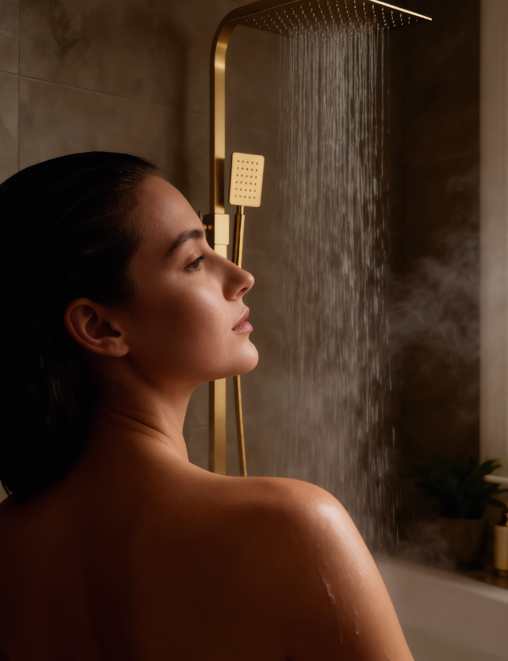 AQUAÏA - Finition or brossé