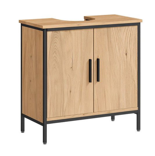 Meuble sous vasque en bois - vue principale