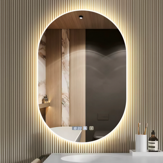 Miroir ovale salle de bain Orvex - vue principale